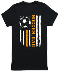 Soccer dad shirt (image is on back of shirt)